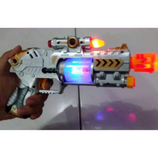pistola musical com luz