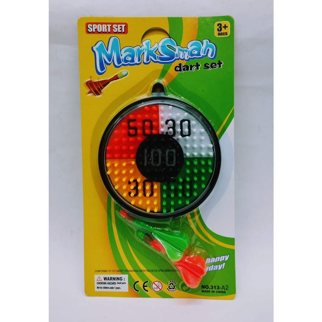 Brinquedo Jogo de Dardos Tiro ao Alvo 12cm