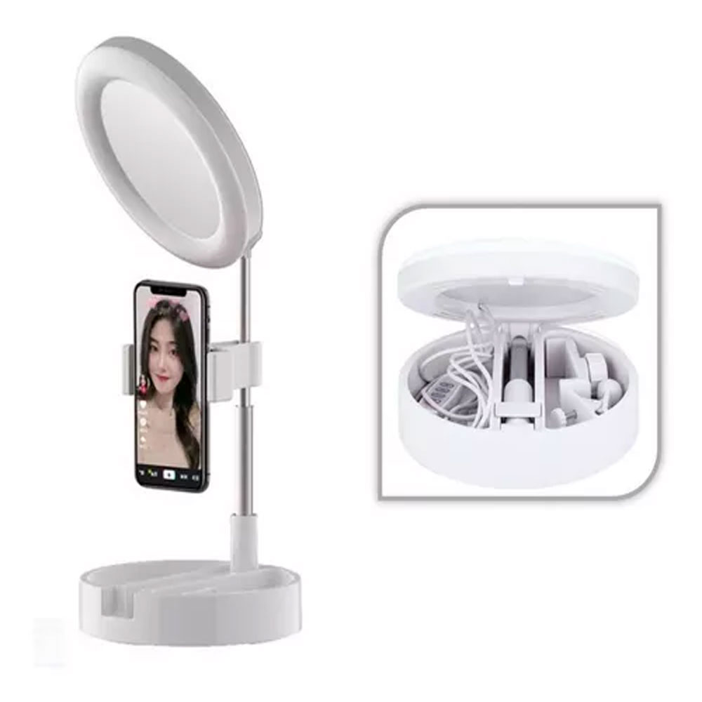Ring Light Dobrável G3 Mai Appearance Branco