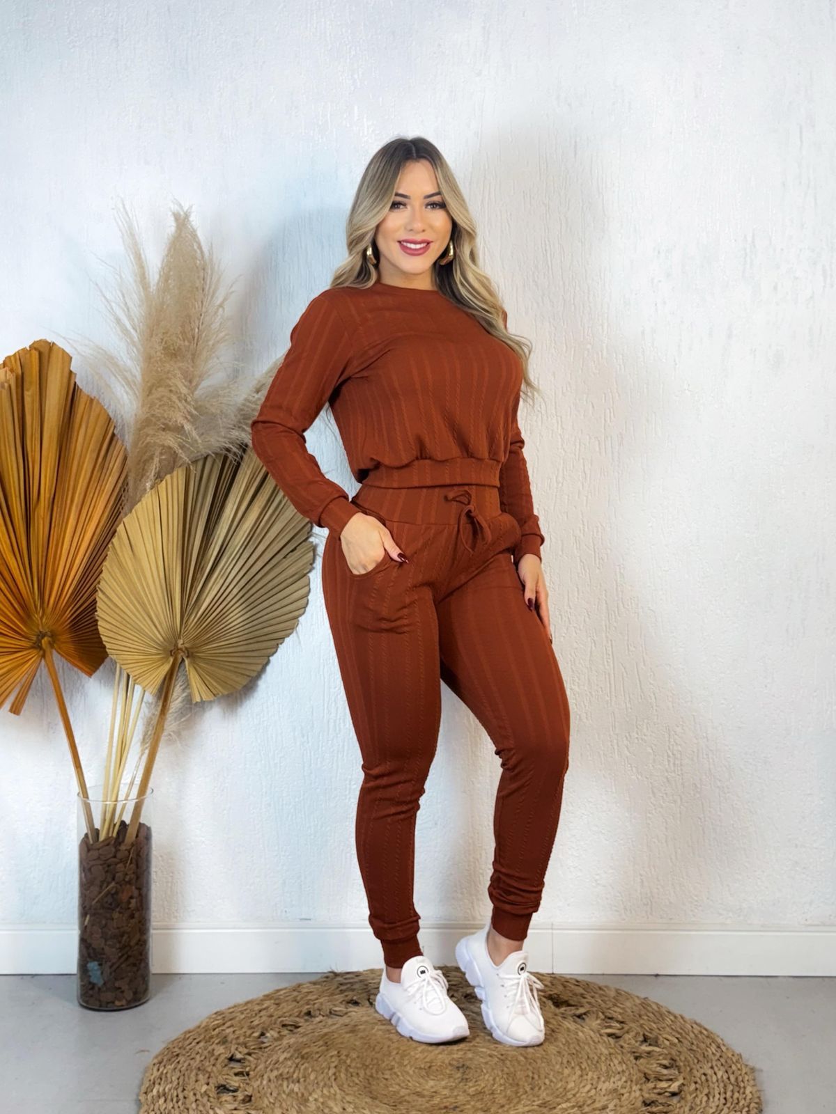 Conjunto terracota