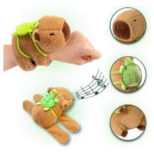 Pulseira de Pelúcia de Capivara Musical Fofa Capivara Brinquedos
