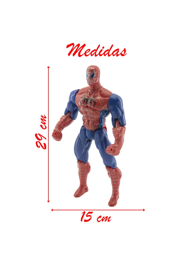 Boneco Homem Aranha 29cm Articulado