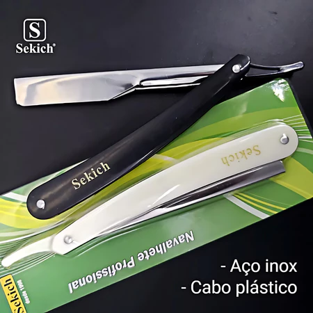 Navalhete Profissional Navalha Barbear Plástico Navalhete Barbeiro Sekich Profissional