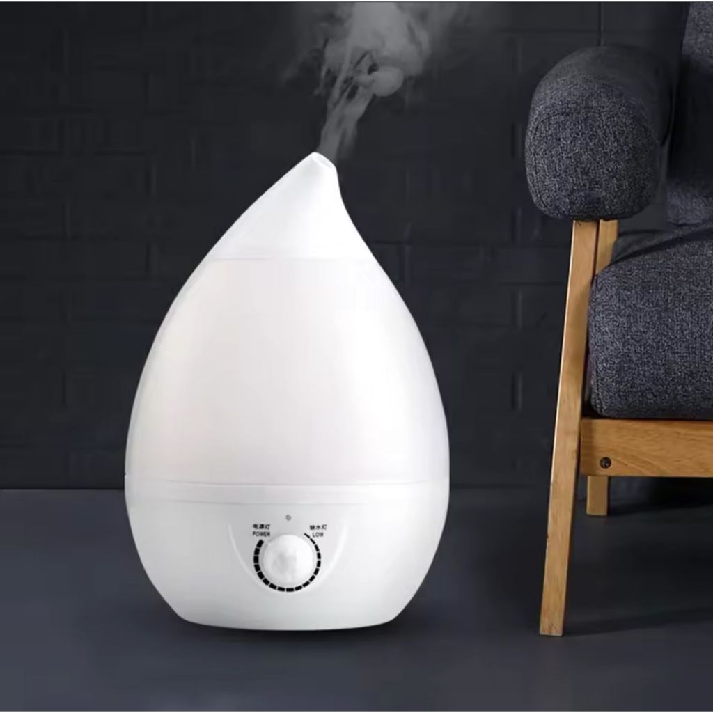 Umidificador De Ar Ambiente Ultrassônico 2,6l Até 10h Bivolt Cor Branco 110v/220v