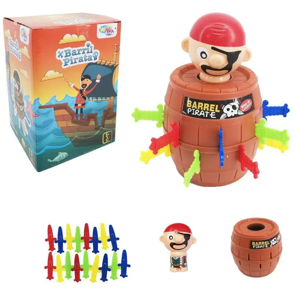 Brinquedo Infantil Barril Pirata - WellKids