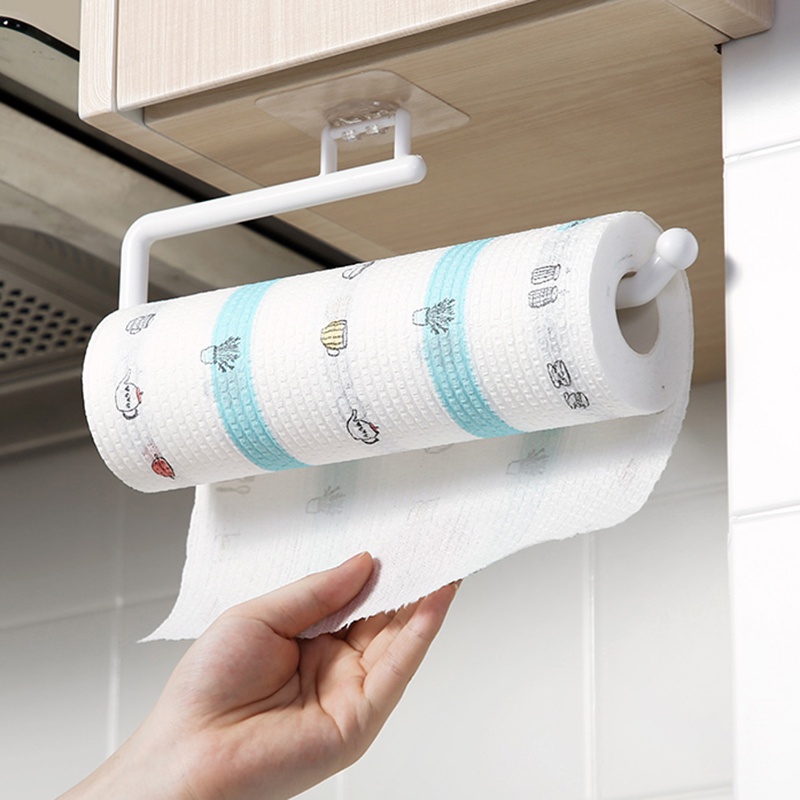 Porta papel toalha multiuso de plástico ventosa