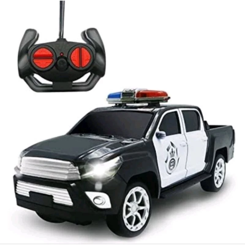 Carro de controle caminhonete de polícia