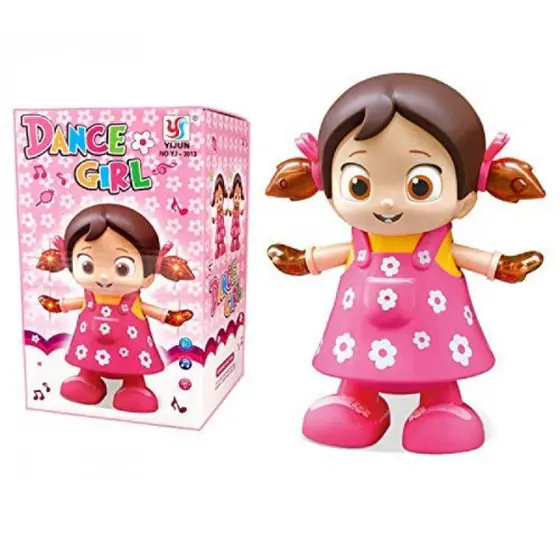 Boneca Musical Canta Dança Acende Luz Dance Girl