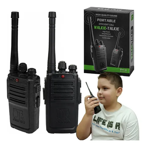Walkie Talkie Brinquedo Rádio Comunicador Infantil Meninos