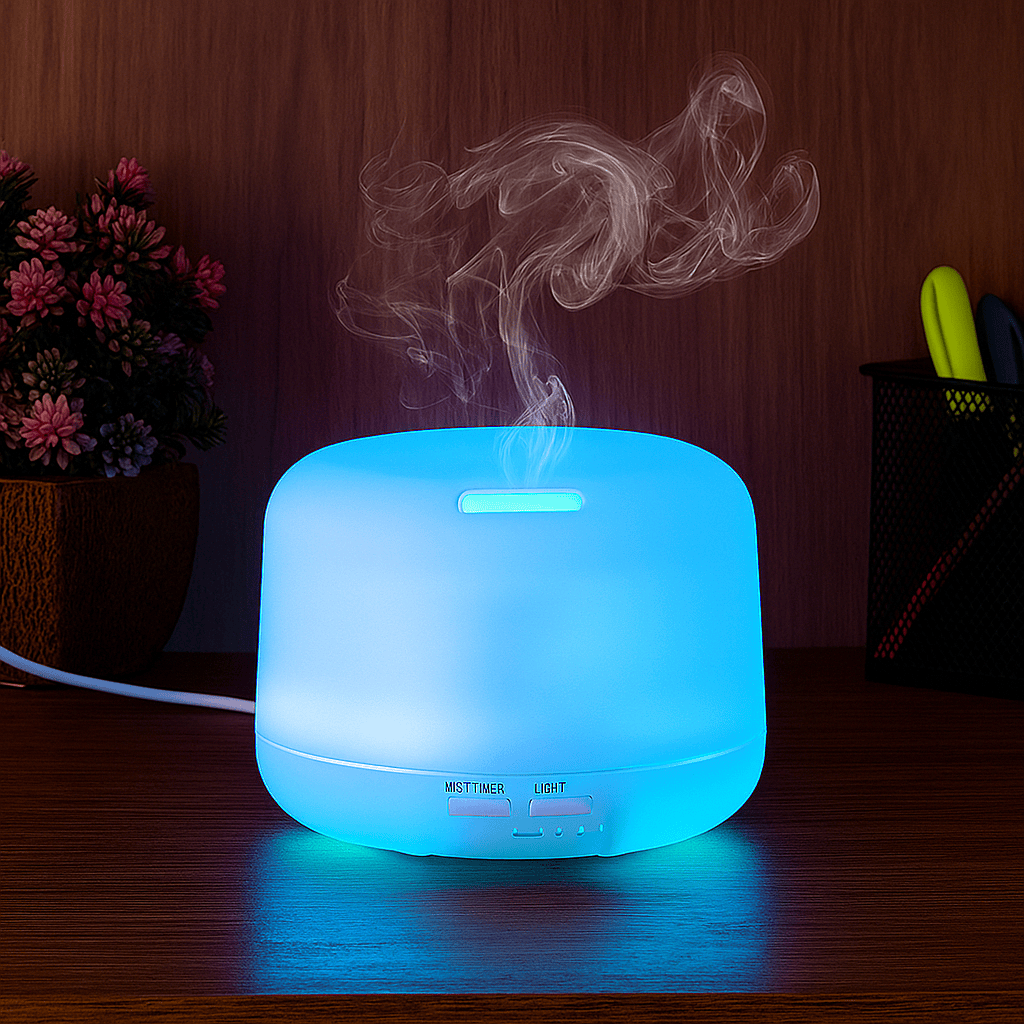 Difusor De Aromas e Humidificador COM LED ONISTEK 300ml