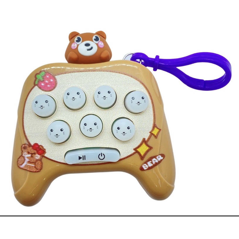 Brinquedo Mini Pop It Eletronico Chaveiro Gamer Console