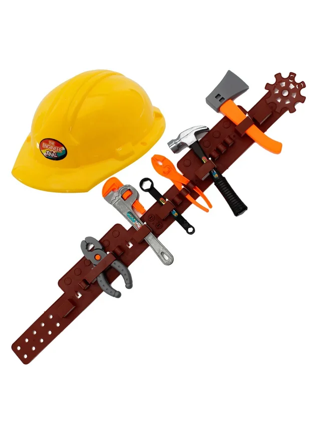 Kit Brinquedo Cinturão Com Ferramentas