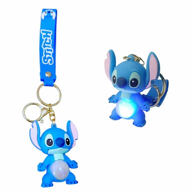 Chaveiro Stitch com Luz