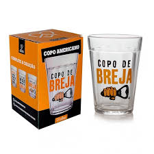 Copo Americano Happy Beer - Copo De Breja 190 ML