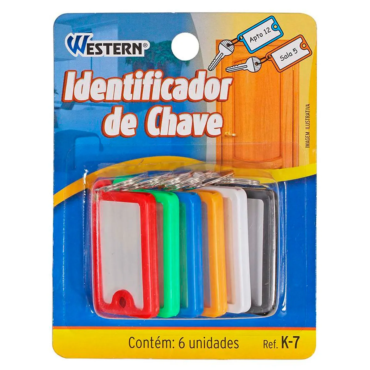 Chaveiro identificador de Chave 6UN